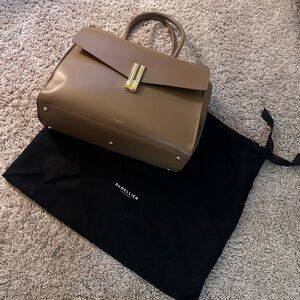 DeMellier Montreal Tote (Taupe with Gold Accents)